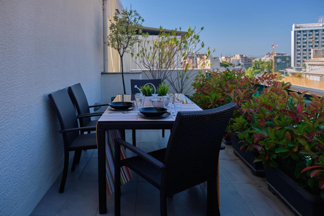 Homz Ah03 Penthouse Studio Hilton Area Athen Eksteriør billede