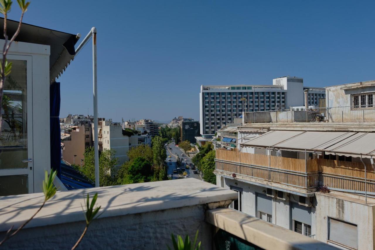 Homz Ah03 Penthouse Studio Hilton Area Athen Eksteriør billede