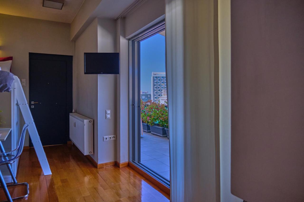 Homz Ah03 Penthouse Studio Hilton Area Athen Eksteriør billede